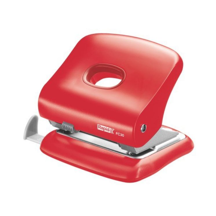 Dziurkacz RAPID FC30 Jasnoczerwony