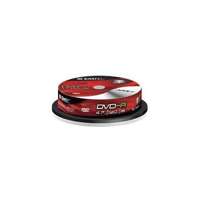 Płyta EMTEC DVD-R 4.7GB x16 Cake Box 10