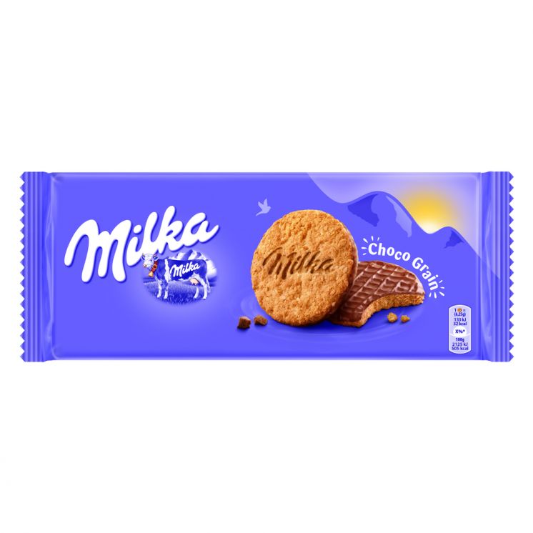 CIASTKA MILKA CHOCO GRAIN 126G