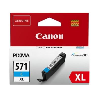 Tusz Canon CLI-571C do MG-5750/6850/775 cyan 0386C001