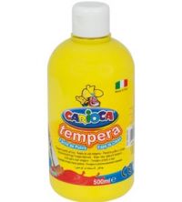 Farba Carioca tempera żółta 500ml