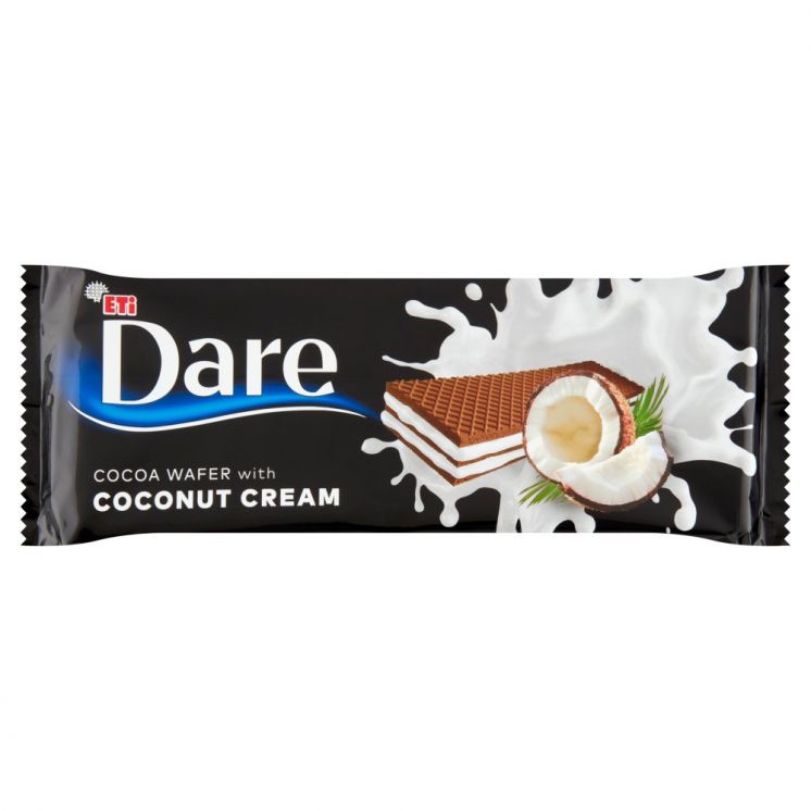 DARE WAFLE Z KREMEM KOKOSOWYM 142G