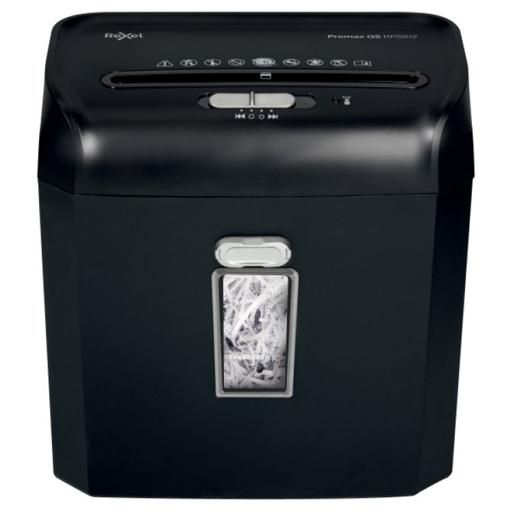 Niszczarka Rexel ProMax QS RPS812, (P-2), 8 kartek, 12 l kosz