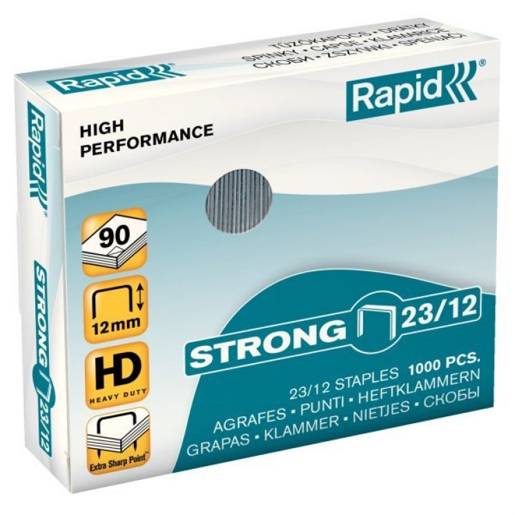 Zszywki RAPID Strong 23/12 /1000/