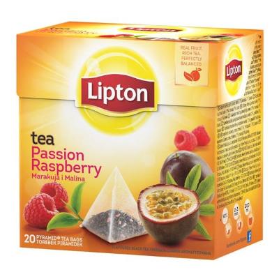 HERBATA LIPTON PIRAMIDKI MARACUJA&amp;RASPBERRY 20TB