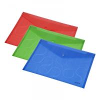 Teczka kopertowa A4 OMEGA przezroczysta żółta 0410-0031-06 Panta Plast