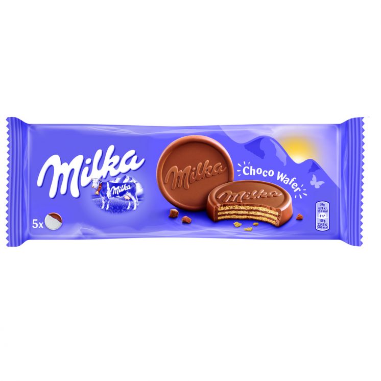 CIASTKA MILKA CHOCO WAFER 150G /5X30G/