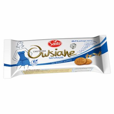 CIASTKA OWSIANE NATURALNE SANTE 138G