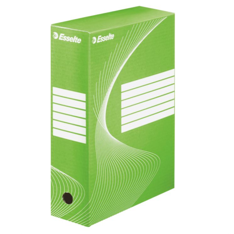 Pudełka archiwizacyjne ESSELTE BOXY 100 mm, zielone