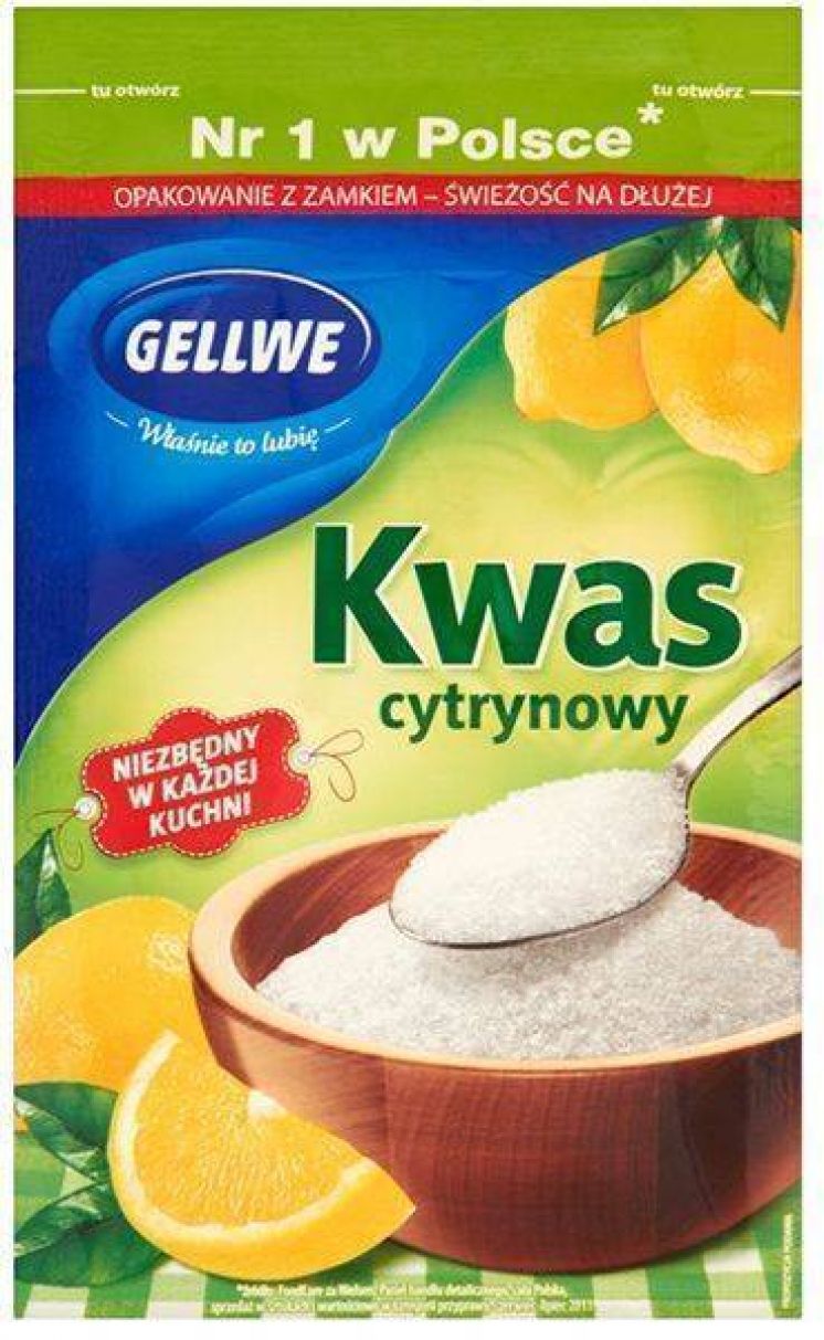 KWAS CYTRYNOWY 20G
