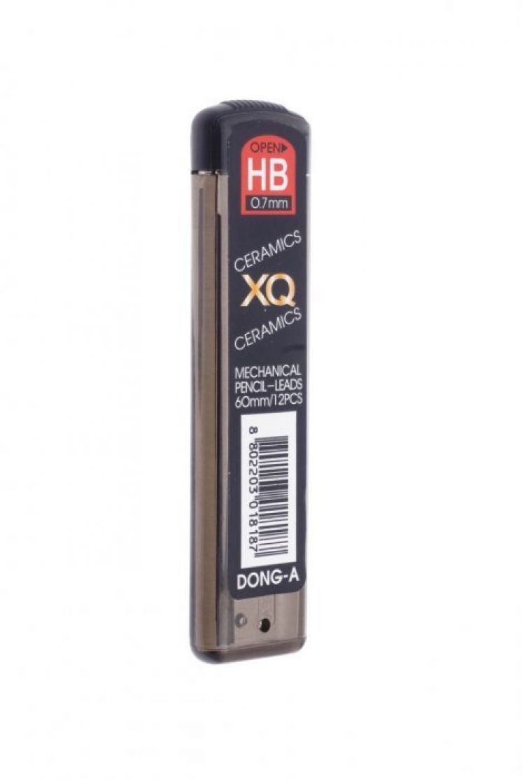 Grafity do ołówka automatycznego XQ 0,7MM HB DONG-A