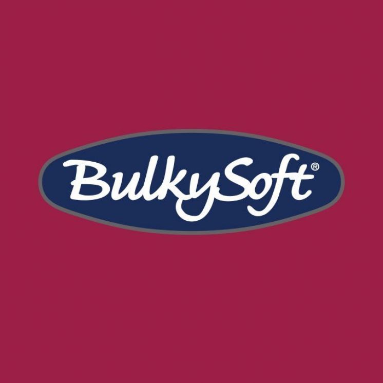 BulkySoft Serwetki 24x24, 2 warstwy BORDOWE 100 sztuk