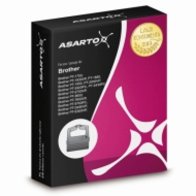 Taśma Asarto do Brother TZE241 | 1750/1950/2100/9500 | BK/WT