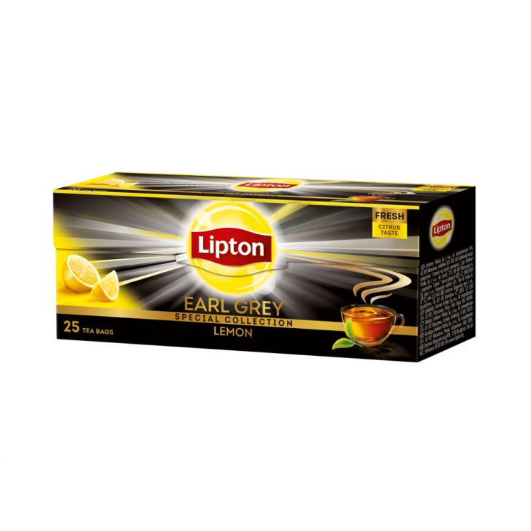 HERBATA LIPTON EARL GREY LEMON 25TB