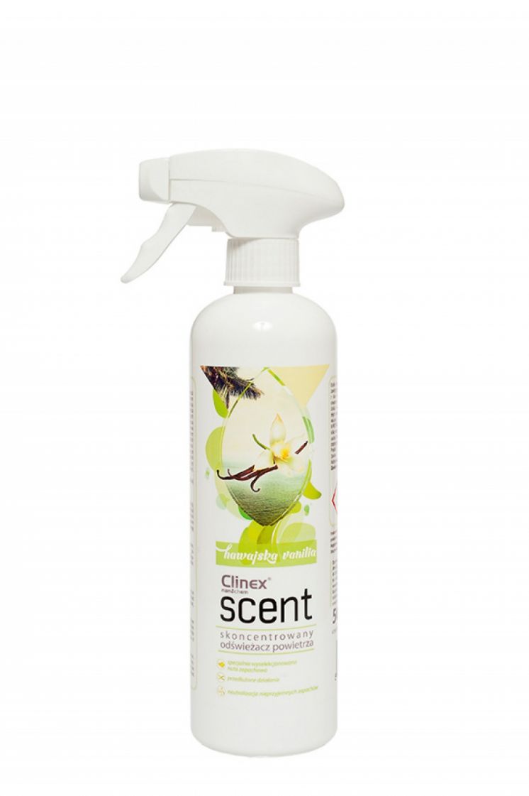 ODŚWIEŻACZ POWIETRZA CLINEX SCENT HAWAJSKA WANILIA 500ML