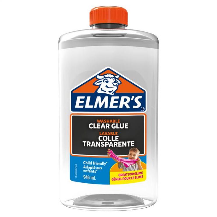 Klej przezroczysty PVA Elmers zmywalny i przyjazny dzieciom, 946ml , 2077257