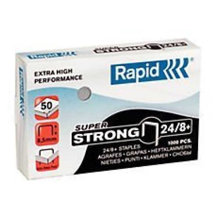 Zszywki Rapid Super Strong 24/8+ 1M