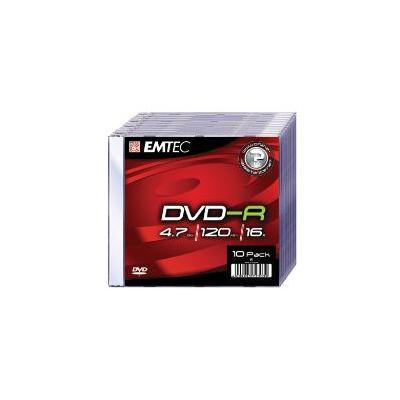Płyta EMTEC DVD-R 4.7GB x16 Slim Jawel Case
