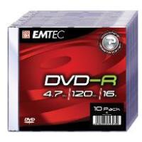 Płyta EMTEC DVD-R 4.7GB x16 Slim Jawel Case