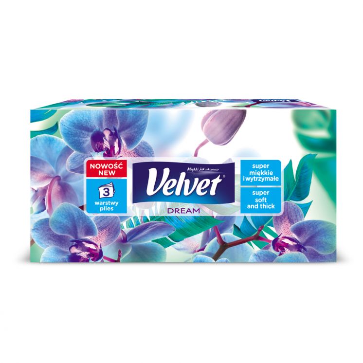 Chusteczki UNIWERSALNE Velvet Dream a’90