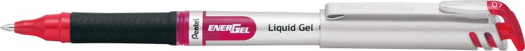 Pióro kulkowe PENTEL EnerGel BL17 Czerwony