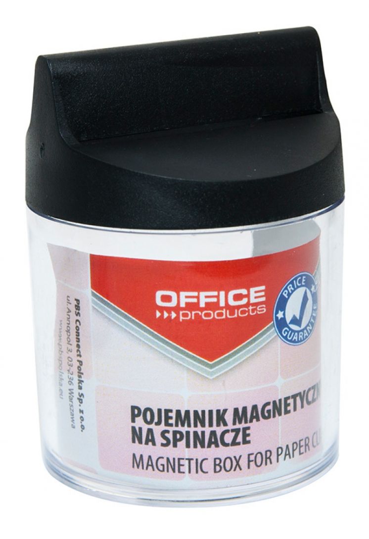 POJEMNIK MAGNETYCZNY NA SPINACZE OFFICE PRODUCTS