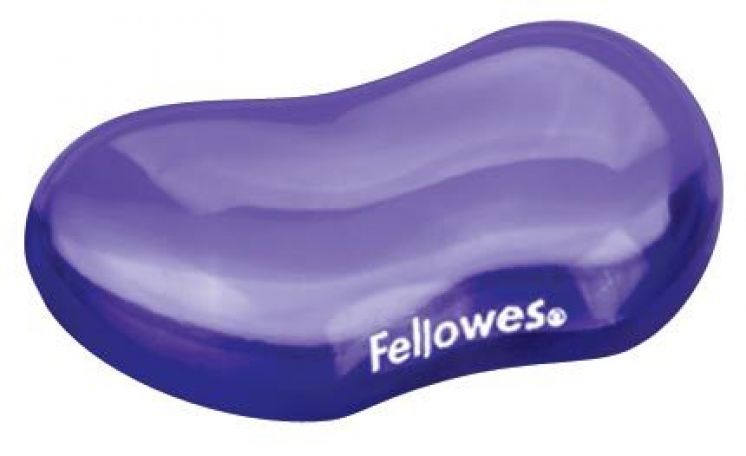 Podkładka fellowes crystal pod nadgarstek fioletowa
