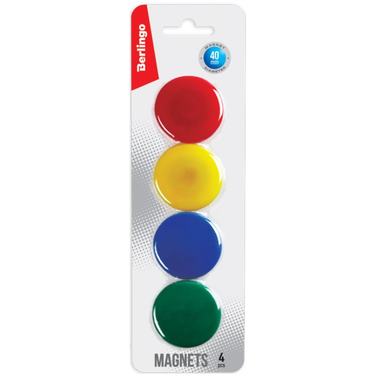 Magnes do tablic Berlingo 40mm, 4 szt.