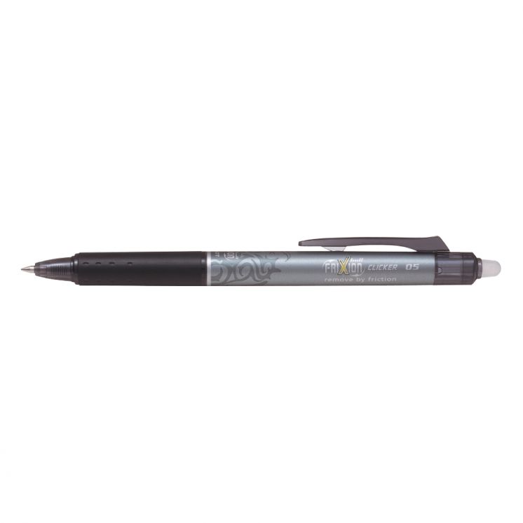 Pióro kulkowe PILOT FRIXION CLICKER czarne 0.5 PIBLRT-FR5-B