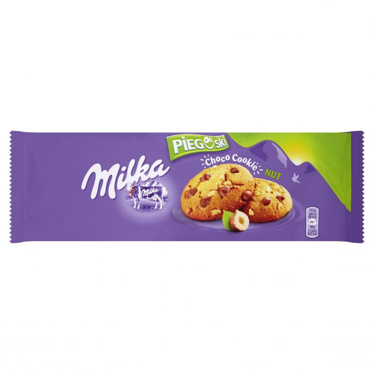 CIASTKA MILKA PIEGUSKI CZEKOLADOWE Z ORZECHAMI 135G