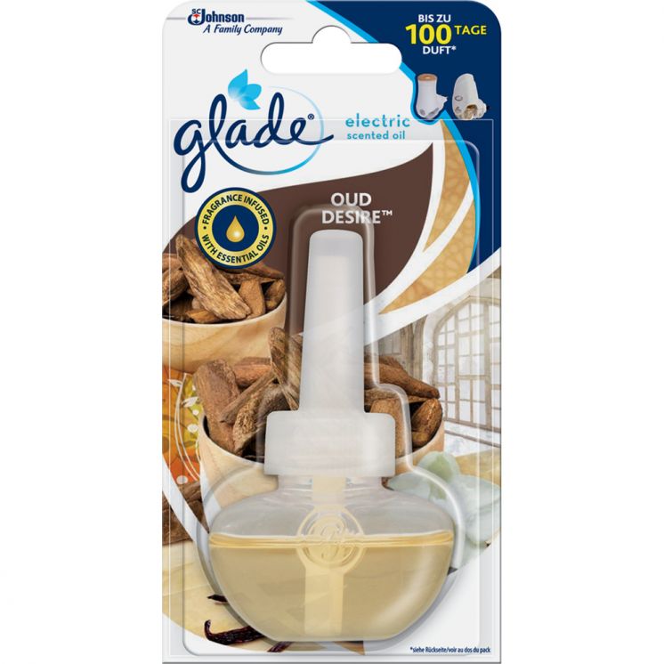Odświeżacz powietrza GLADE BY BRISE ELECTRIC OUD DESIRE ZAPAS 20ml