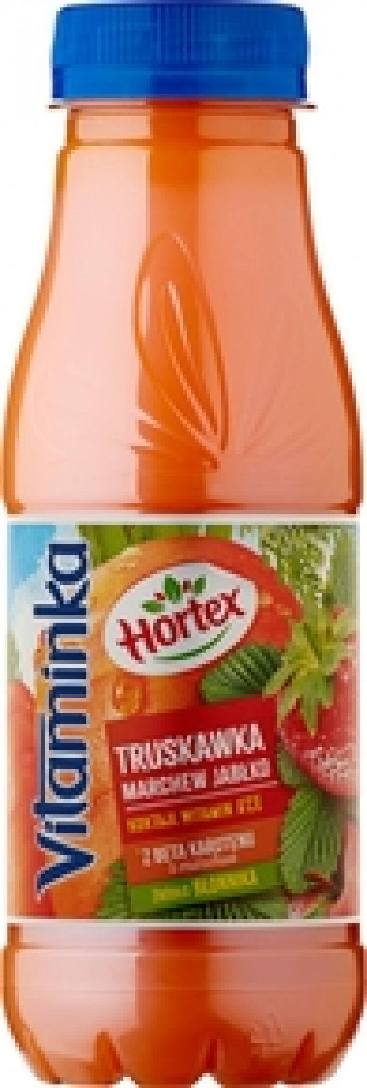 SOK HORTEX VITAMINKA MARCHEW JABŁKO TRUSKAWKA 300ML PET
