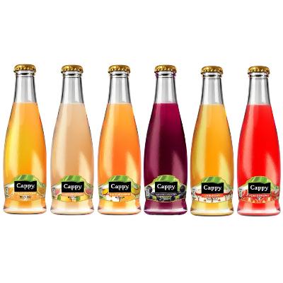 CAPPY nektar czarna porzeczka 0,2L butelka szklana skrzynka /24/