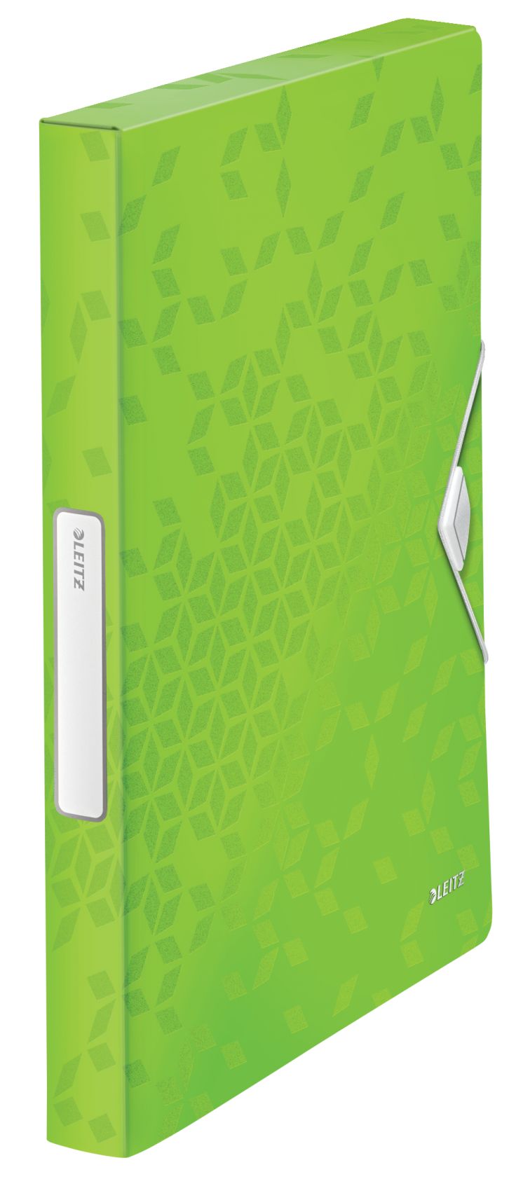 Teczka z gumką PP Leitz WOW, 30 mm, zielona 46290054