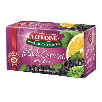 TEEKANNE HERBATA OWOCOWA CZARNA PORZECZKA Z CYTRYNĄ 20TB