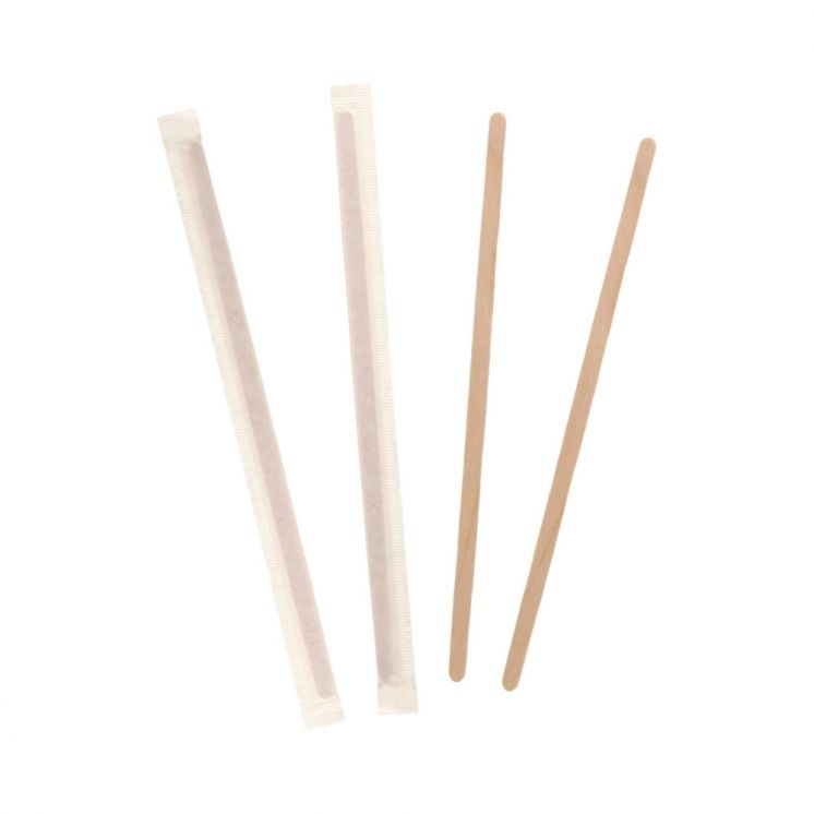 MIESZADEŁKA DREWNIANE PAKOWANE OSOBNO 14CM /500/