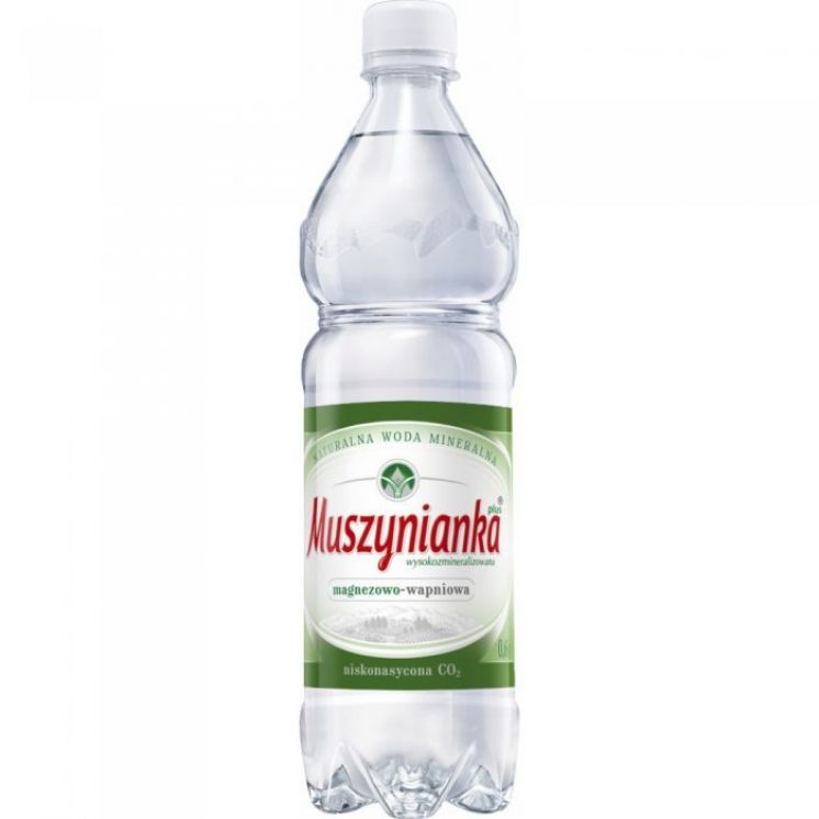 Woda MUSZYNIANKA 0,6l niskogazowana
