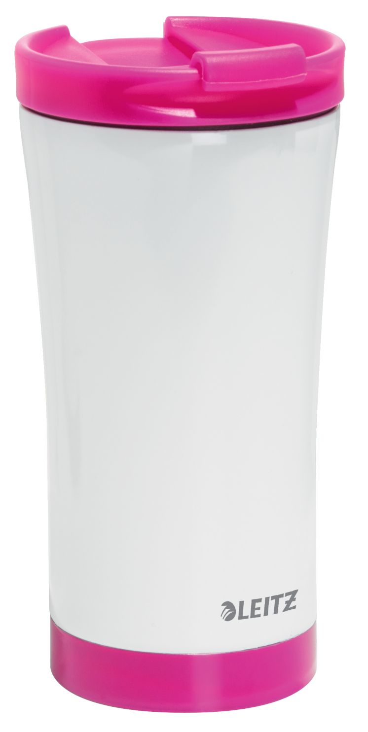 Kubek podróżny Leitz WOW, różowy 90140023