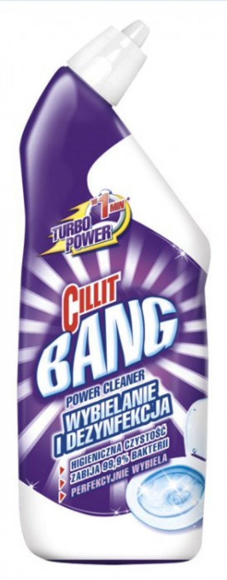 CILLIT Bang Żel do WC Wybielanie i Dezynfekcja 750 ml