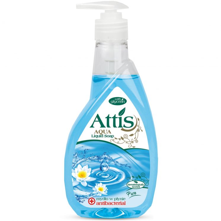 MYDŁO ATTIS ANTYBAKTERYJNE POMPKA 400ML