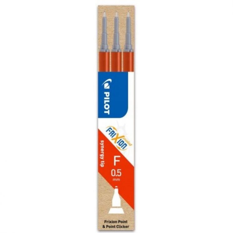 WKŁAD DO PILOT FRIXION 0,5 CZERWONY BLS-FRPS-R-S5 /3/