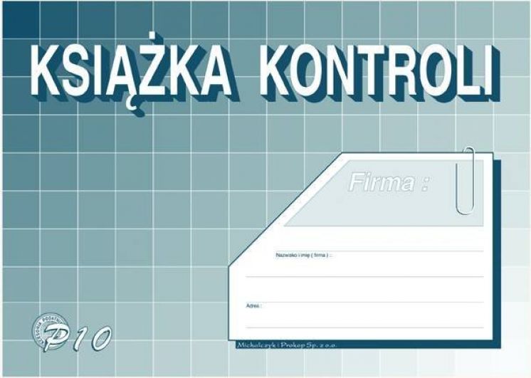 Książka kontroli, A5 MICHALCZYK &amp; PROKOP