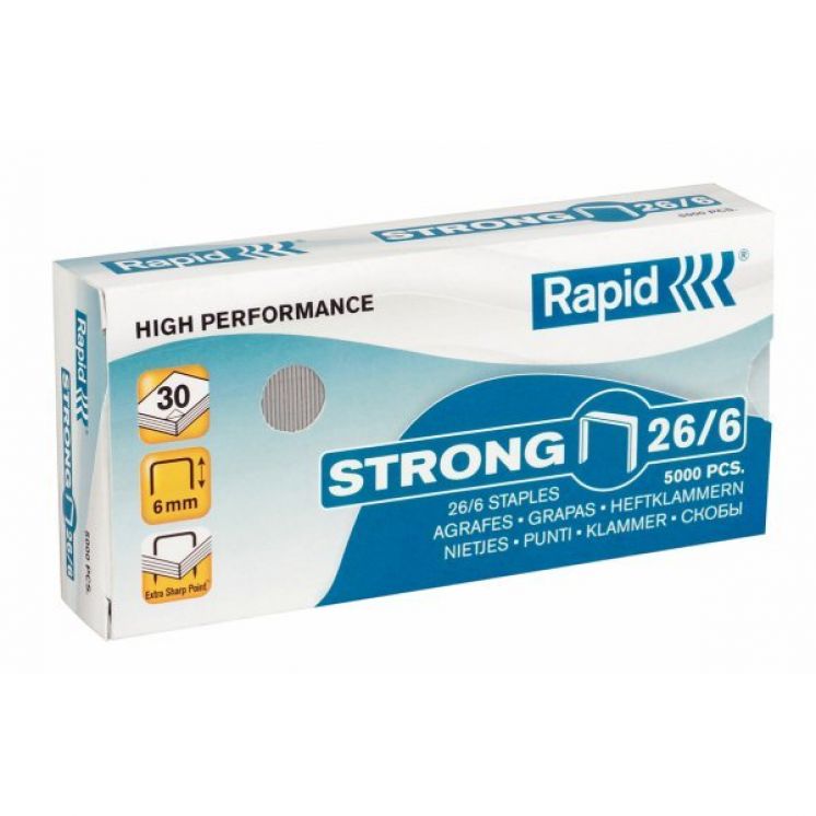 Zszywki RAPID Strong 26/6 /5000/
