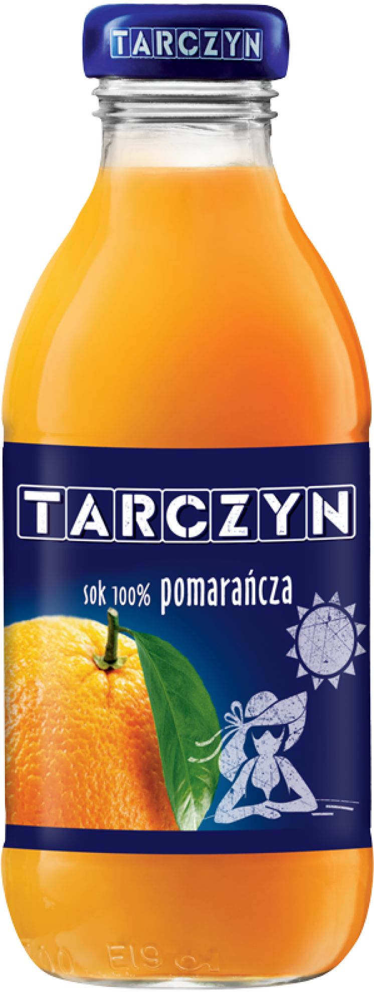 SOK TARCZYN POMARAŃCZA 300ML SZKLANA BUTELKA /15/