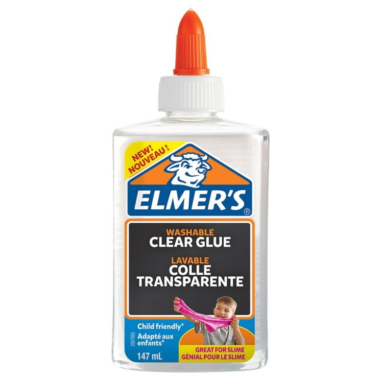 Klej przezroczysty PVA Elmers zmywalny i przyjazny dzieciom, 147ml, 2077929