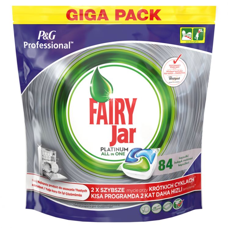FAIRY PLATINUM ALL IN ONE Kapsułki do zmywarki /84/