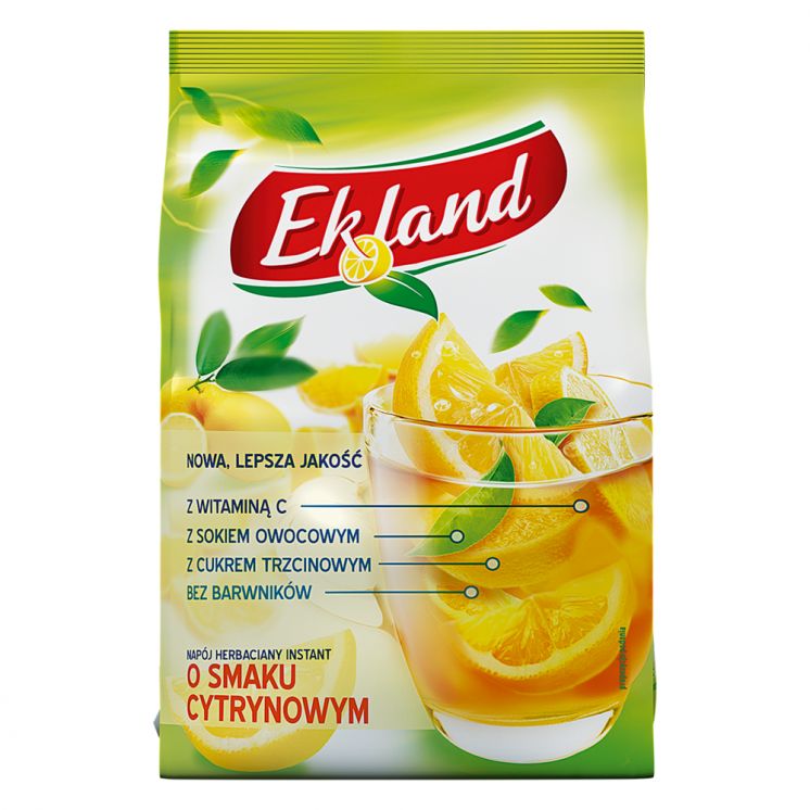 EKLAND NAPÓJ HERBACIANY INSTANT O SMAKU CYTRYNOWYM 300 G