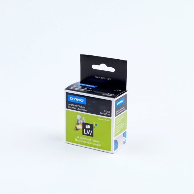Etykiety DYMO uniwersalne podwojne 12x24 białe 1000szt.