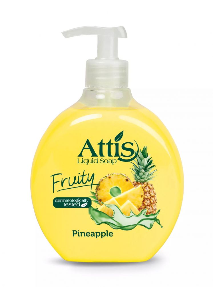 MYDŁO ATTIS ANANAS POMPKA 400ML