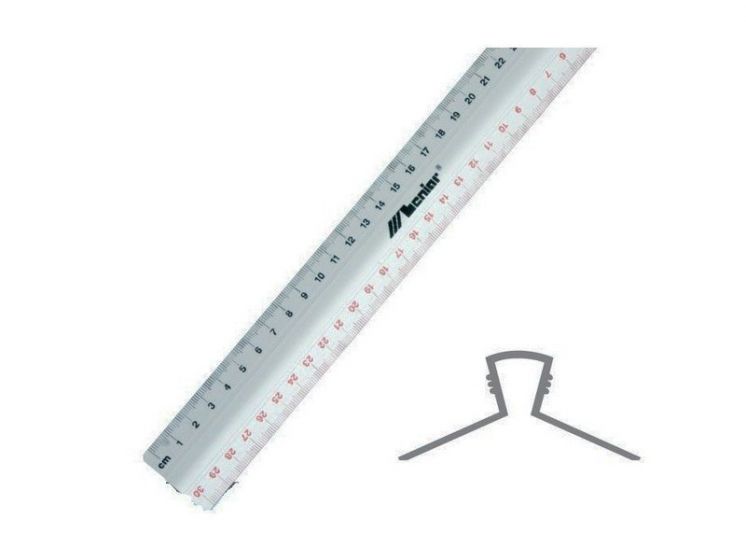 Linijka aluminiowa LENIAR z uchwytem 50cm